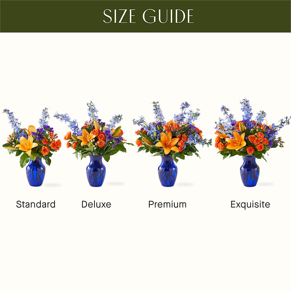 Radiant Citrus Bouquet –  Cg Rain Florist, Cedar Grove NJ