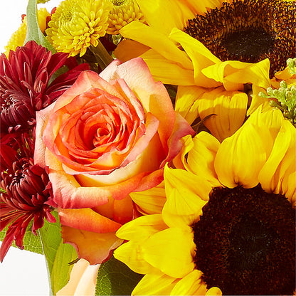 Golden Gourd Pumpkin Bouquet –  Cg Rain Florist, Cedar Grove NJ
