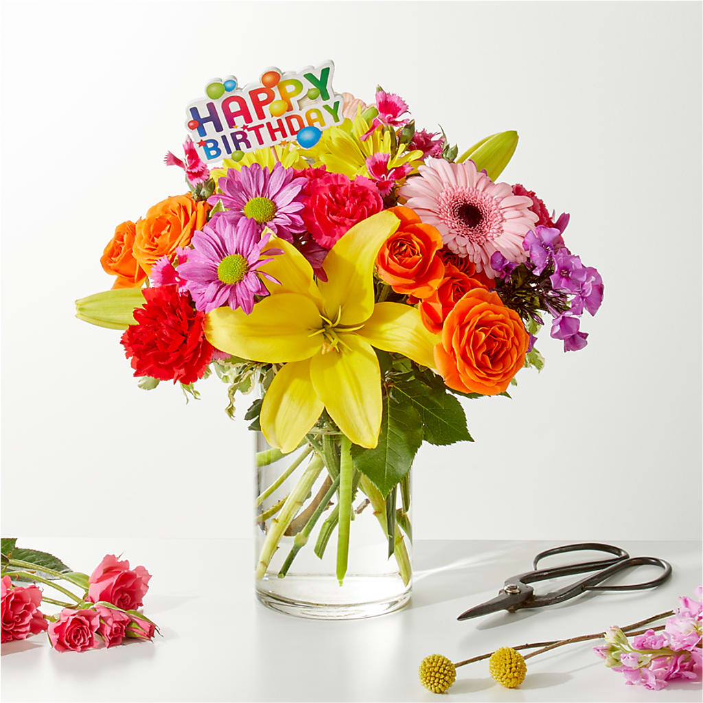 Cue the Confetti - A Florist Original –  Cg Rain Florist, Cedar Grove NJ