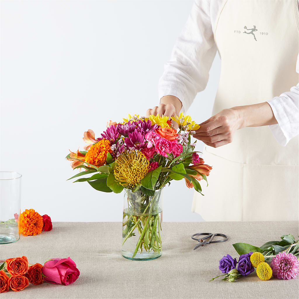 Feast of Color – A Florist Original –  Cg Rain Florist, Cedar Grove NJ