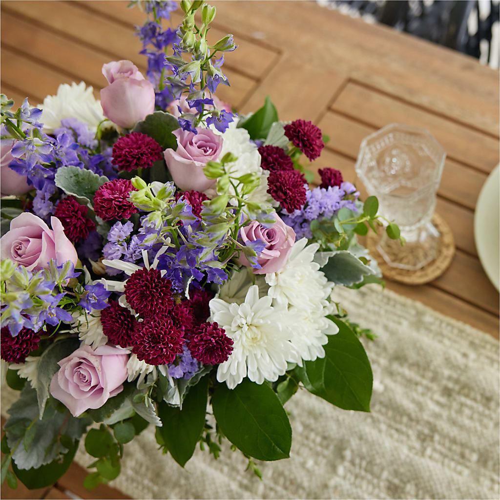 Violet Frost Bouquet –  Cg Rain Florist, Cedar Grove NJ