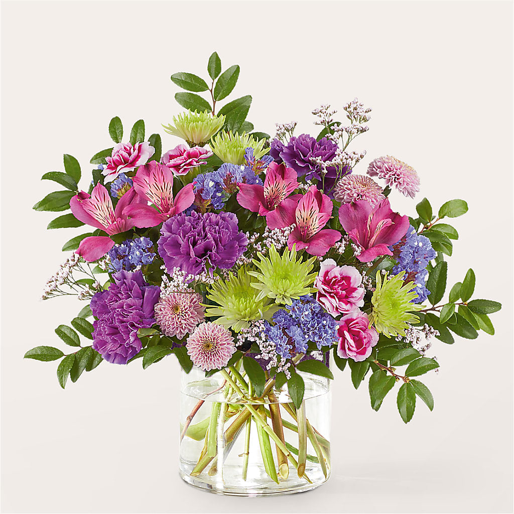 Glass Half Full Bouquet –  Cg Rain Florist, Cedar Grove NJ