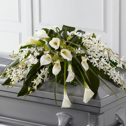 Angel Wings Casket Spray –  Cg Rain Florist, Cedar Grove NJ