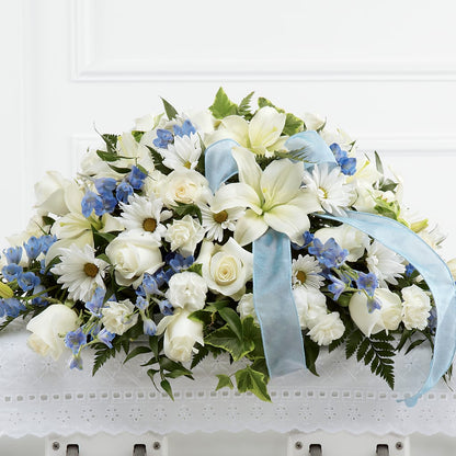 Tender Treasure Casket Spray –  Cg Rain Florist, Cedar Grove NJ