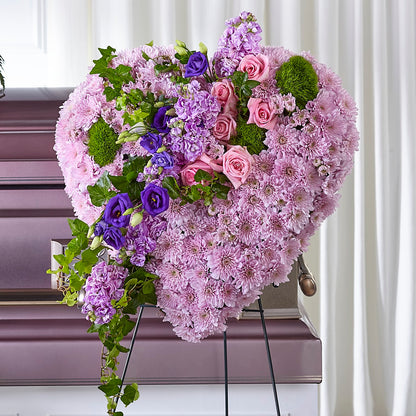 Treasured Love Standing Heart –  Cg Rain Florist, Cedar Grove NJ