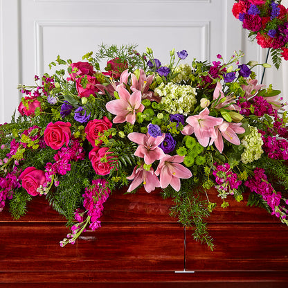 Radiant Tribute Casket Spray –  Cg Rain Florist, Cedar Grove NJ