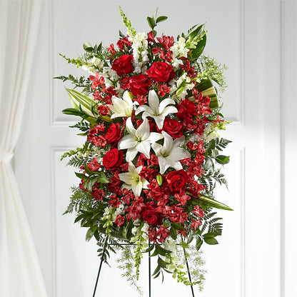 Everlasting Memory Standing Spray –  Cg Rain Florist, Cedar Grove NJ