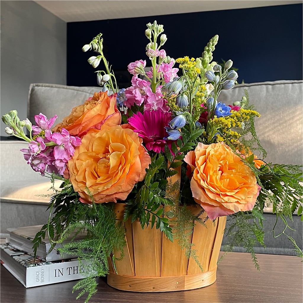 Garden of Life Basket –  Cg Rain Florist, Cedar Grove NJ