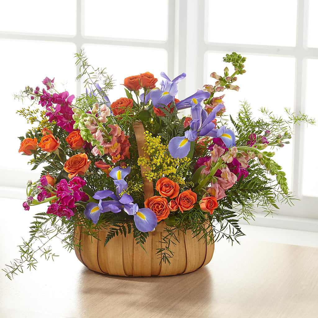 Garden of Life Basket –  Cg Rain Florist, Cedar Grove NJ
