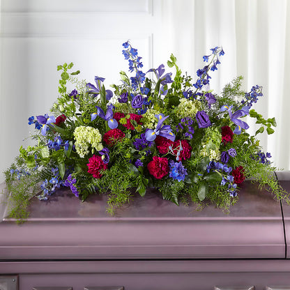 Always Treasured Casket Spray –  Cg Rain Florist, Cedar Grove NJ