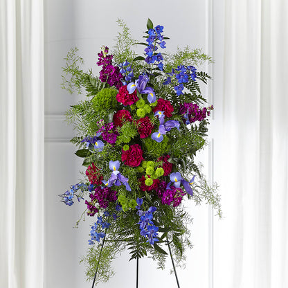 Heavenly Skies Standing Spray –  Cg Rain Florist, Cedar Grove NJ