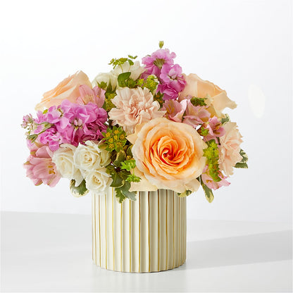 Paradise Bouquet with Ivory Vase –  Cg Rain Florist, Cedar Grove NJ