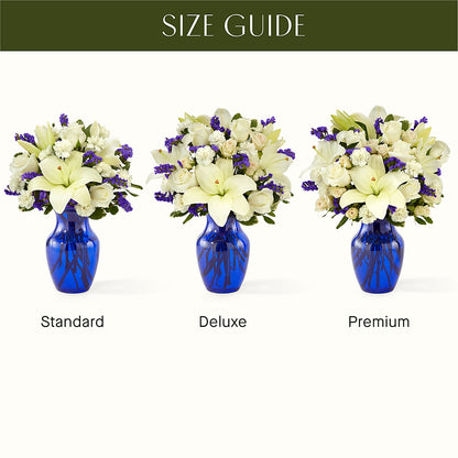 Sapphire Rush Bouquet –  Cg Rain Florist, Cedar Grove NJ