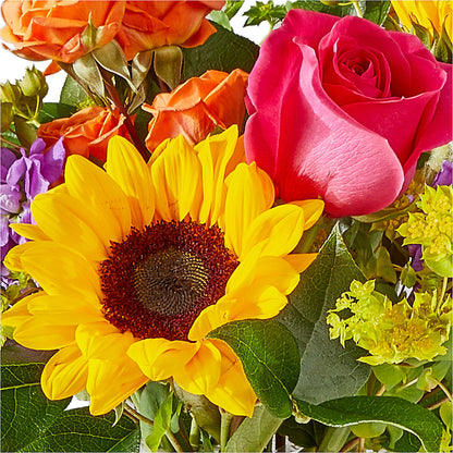 Vibrant Greetings Bouquet –  Cg Rain Florist, Cedar Grove NJ