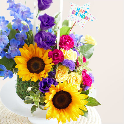 Star of the Day Floral Cake –  Cg Rain Florist, Cedar Grove NJ
