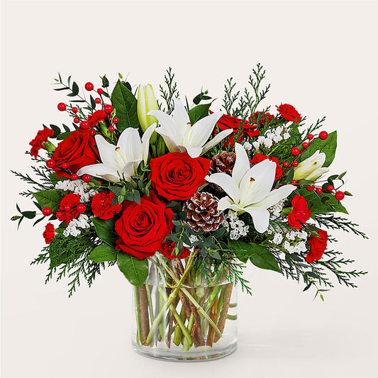 Best in Snow Bouquet –  Cg Rain Florist, Cedar Grove NJ