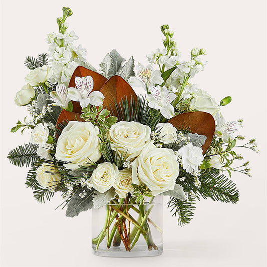 Fresh Snowfall Bouquet –  Cg Rain Florist, Cedar Grove NJ