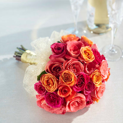 Sweet Roses Bouquet –  Cg Rain Florist, Cedar Grove NJ